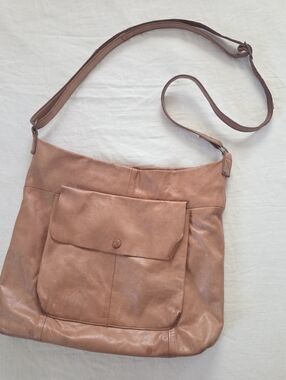 Leather Crossbody Day & Mood Malou Hobo Purse Bag *flaw